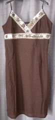ensemble en lin marron