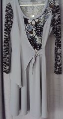 robe grise